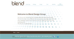 Desktop Screenshot of blenddesigngroup.com